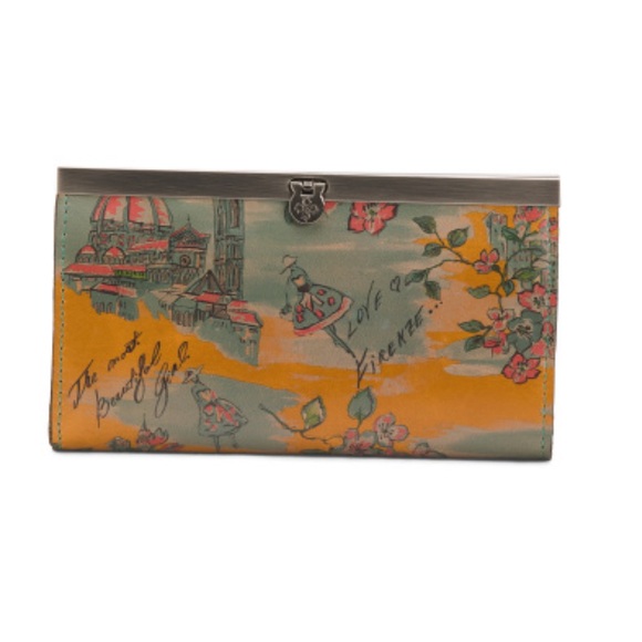 Wallet Multicolor PATRICIA NASH
Leather Cauchy Framed Turn Lock bag - Picture 3 of 11